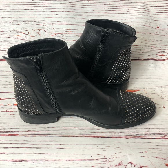 Stelle Monelle Made in Italy Studded Ankle Boots Size EU 39/ US 8.5 - Picture 9 of 15